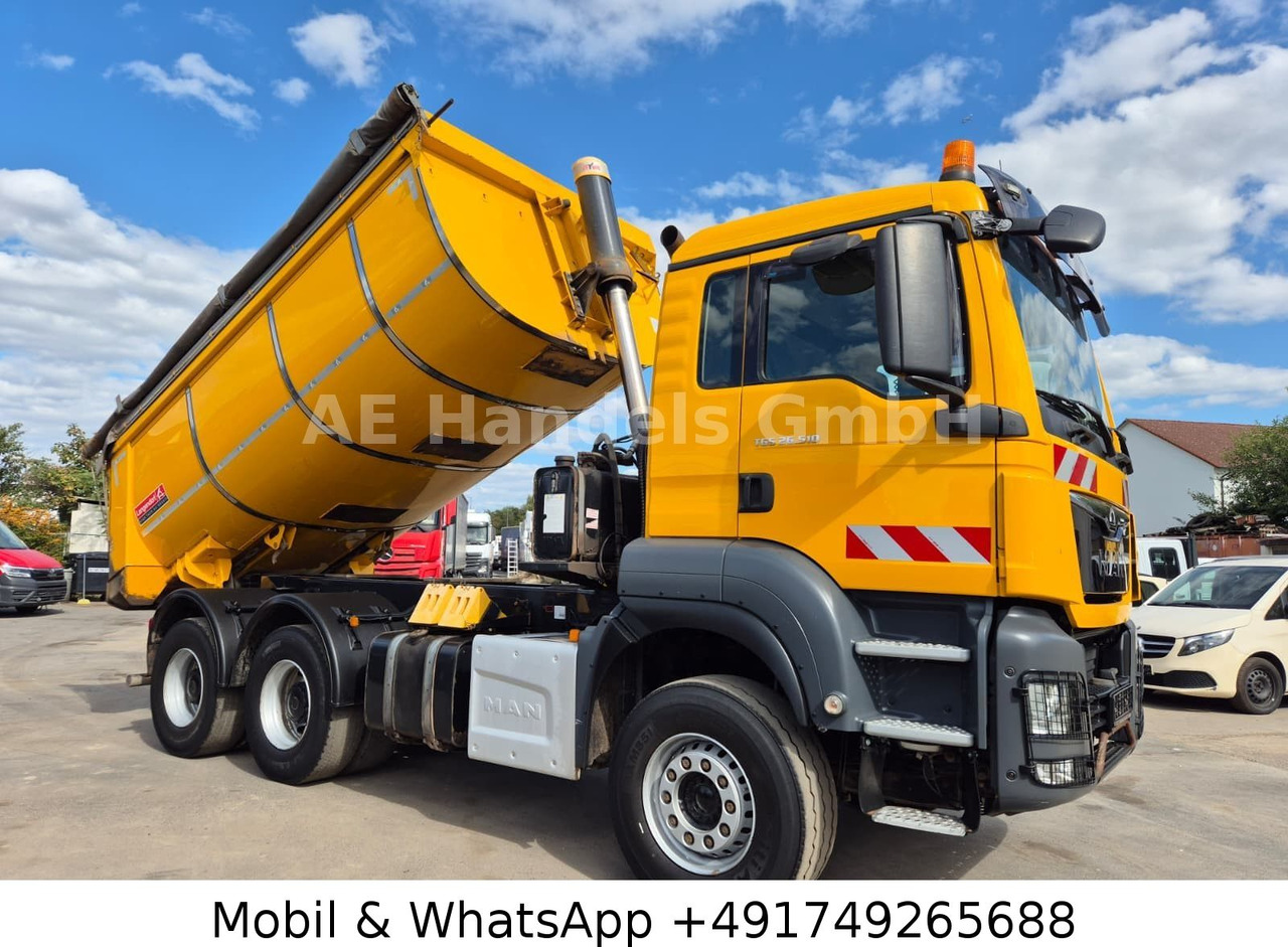 MAN TGS 26.510 6x4 Langendorf*Retarder/14m³/Fertiger - Camión portacontenedor de cadenas: foto 2 MAN TGS 26.510 6x4 Langendorf*Retarder/14m³/Fertiger - Camión portacontenedor de cadenas: foto 2