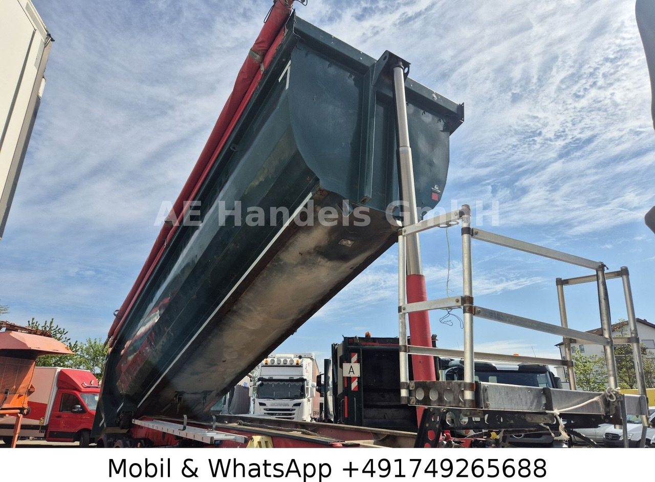 Meiller KISA 2 Stahl *24m³/1.Lift/Rollplane/Podest - Semirremolque volquete: foto 1 Meiller KISA 2 Stahl *24m³/1.Lift/Rollplane/Podest - Semirremolque volquete: foto 1