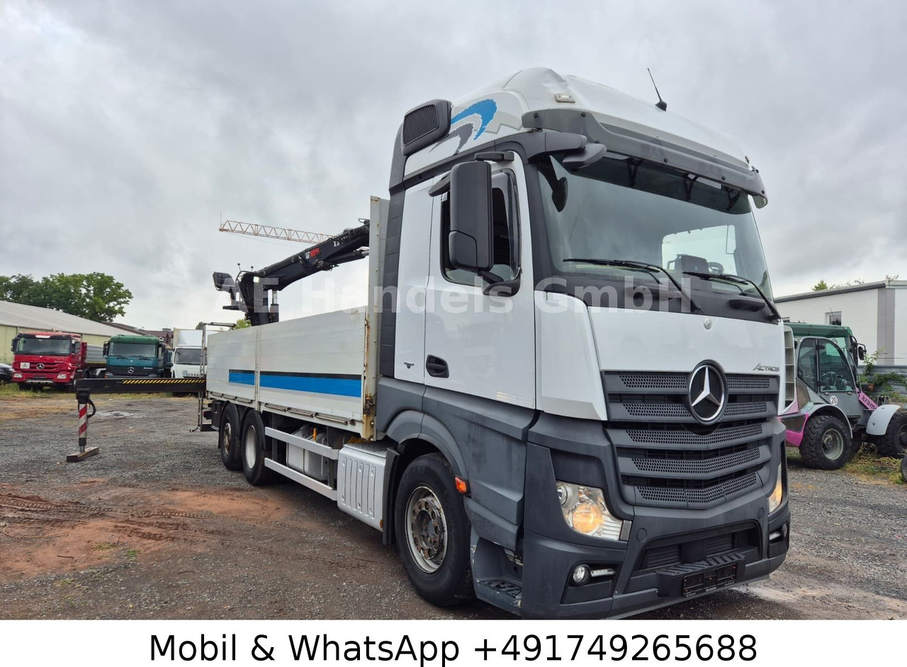 Mercedes-Benz Actros IV 2646 L LL 6x2 *Retarder/Hiab-177K-Pro - Camión caja abierta, Camión grúa: foto 3 Mercedes-Benz Actros IV 2646 L LL 6x2 *Retarder/Hiab-177K-Pro - Camión caja abierta, Camión grúa: foto 3