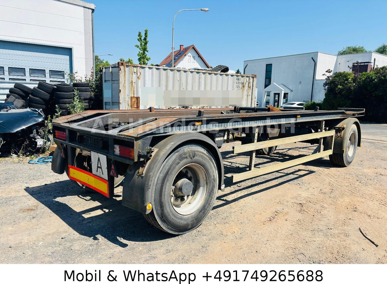 Müller-Mitteltal RA 18 Schlitten Drehschemel *TÜV-11.2025 - Remolque multilift/ Portacontenedores de cadenas: foto 3 Müller-Mitteltal RA 18 Schlitten Drehschemel *TÜV-11.2025 - Remolque multilift/ Portacontenedores de cadenas: foto 3
