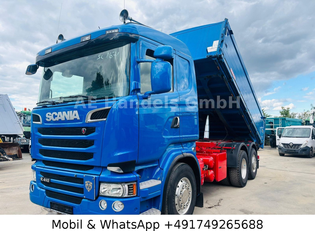 Camión volquete Scania R480 LL 6x2*Retarder/Manual/Kempf-12m³/Lenk+Lift: foto 1