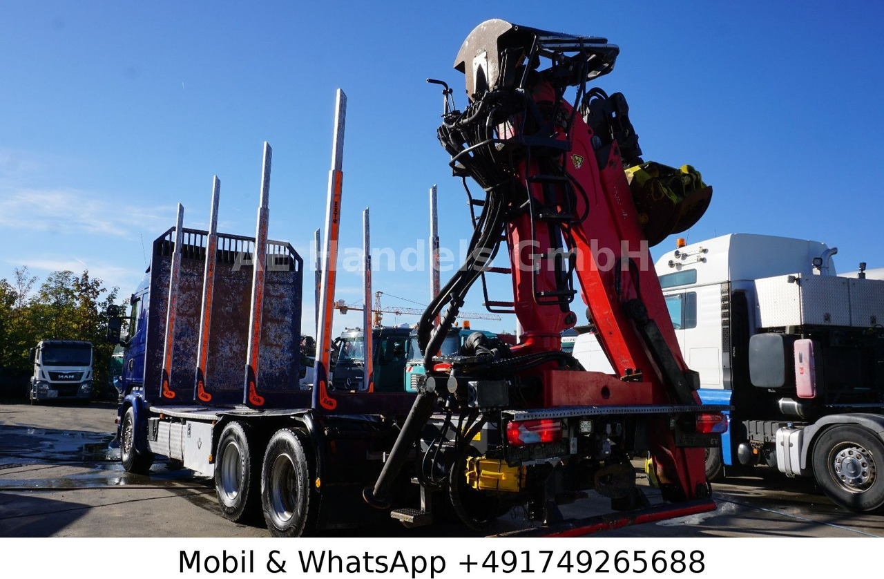 Scania R580 V8 LL 6x4 Palfinger-M120Z79 *Retarder/ACC - Camión forestal, Camión grúa: foto 5 Scania R580 V8 LL 6x4 Palfinger-M120Z79 *Retarder/ACC - Camión forestal, Camión grúa: foto 5