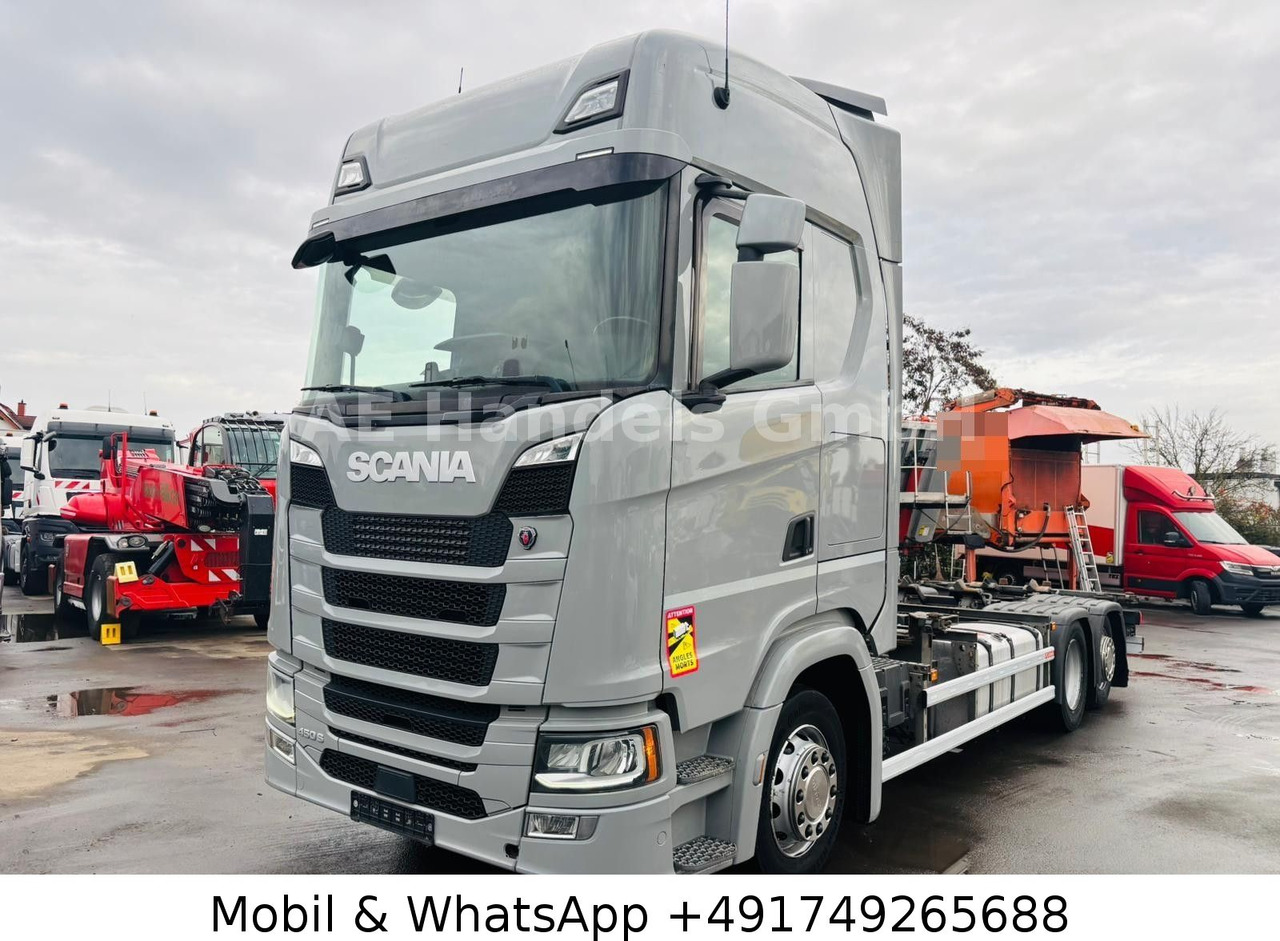 Scania S450 HighLine BDF *Retarder/Lenk+Lift/Multi/ACC - Camión portacontenedore/ Intercambiable: foto 1 Scania S450 HighLine BDF *Retarder/Lenk+Lift/Multi/ACC - Camión portacontenedore/ Intercambiable: foto 1