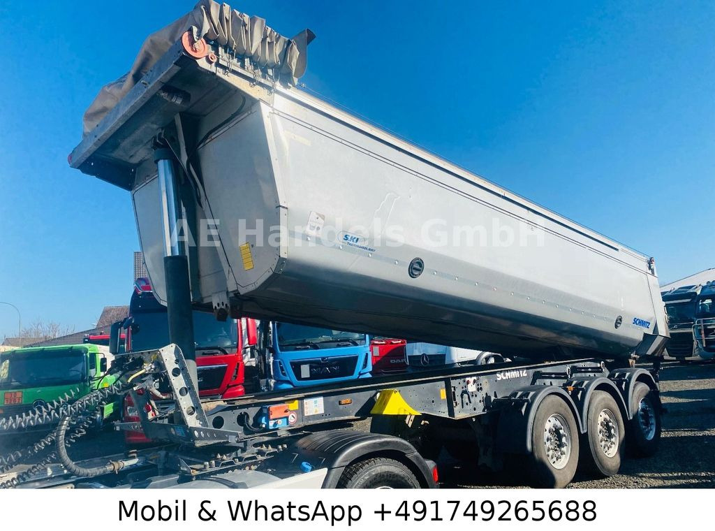 Schmitz Cargobull SKI 24 SL 7.2 Thermo Iso Stahl*25m³/Cramaro/Lift - Semirremolque volquete: foto 1 Schmitz Cargobull SKI 24 SL 7.2 Thermo Iso Stahl*25m³/Cramaro/Lift - Semirremolque volquete: foto 1