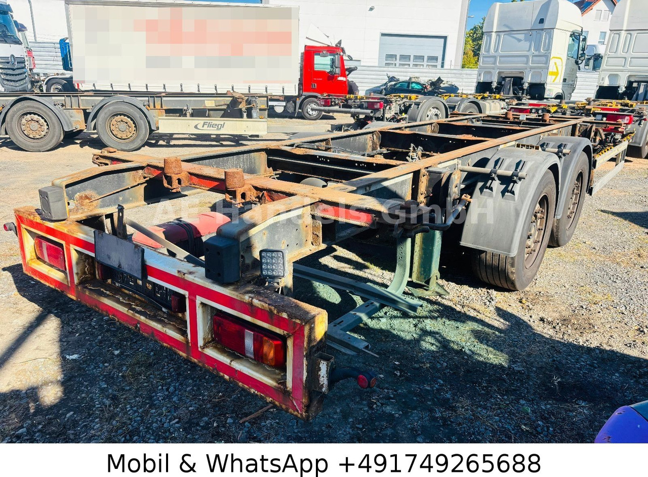 Schmitz Cargobull ZWF 18/L Tandem BDF Tiefgekoppelt*Scheibenbremse - Remolque portacontenedore/ Intercambiable: foto 3 Schmitz Cargobull ZWF 18/L Tandem BDF Tiefgekoppelt*Scheibenbremse - Remolque portacontenedore/ Intercambiable: foto 3