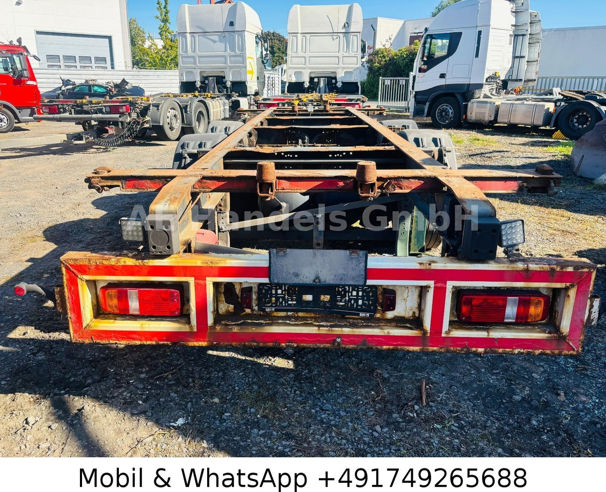 Schmitz Cargobull ZWF 18/L Tandem BDF Tiefgekoppelt*Scheibenbremse - Remolque portacontenedore/ Intercambiable: foto 4 Schmitz Cargobull ZWF 18/L Tandem BDF Tiefgekoppelt*Scheibenbremse - Remolque portacontenedore/ Intercambiable: foto 4