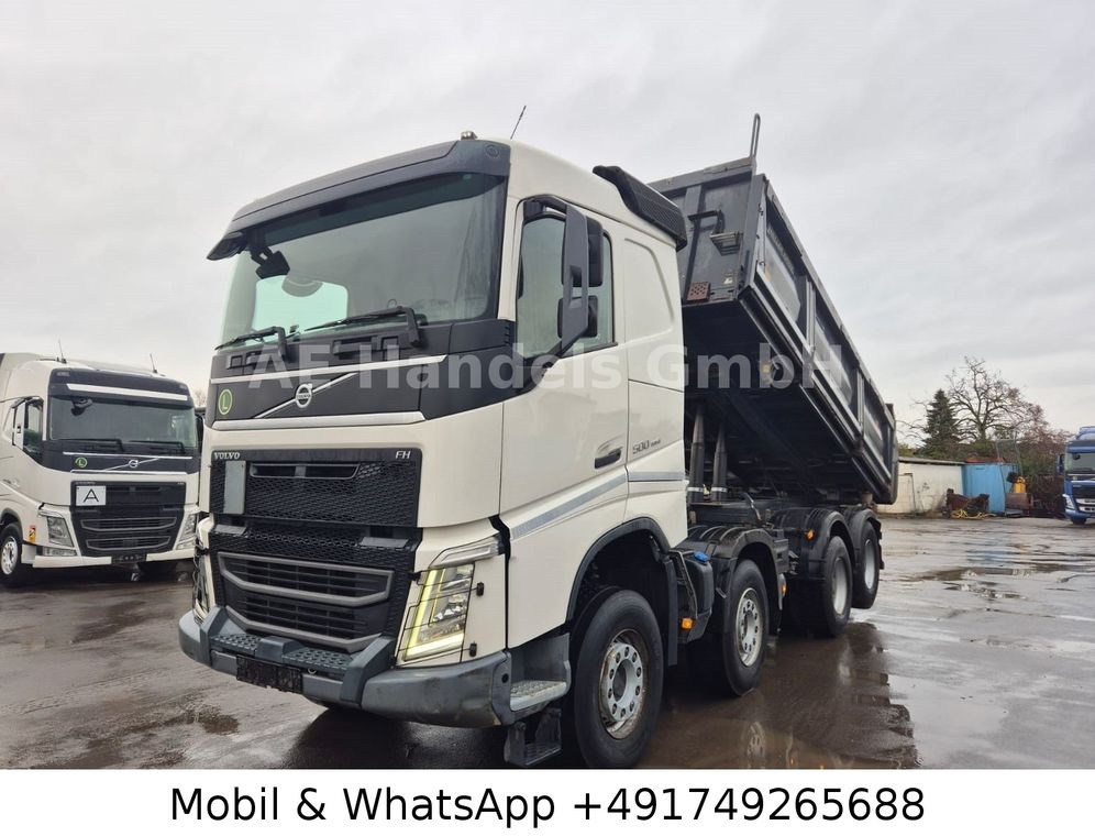 Volvo FH 500 BL 8x4 Meiller *VEB+/Bordmatik/13m³ - Camión volquete: foto 1 Volvo FH 500 BL 8x4 Meiller *VEB+/Bordmatik/13m³ - Camión volquete: foto 1