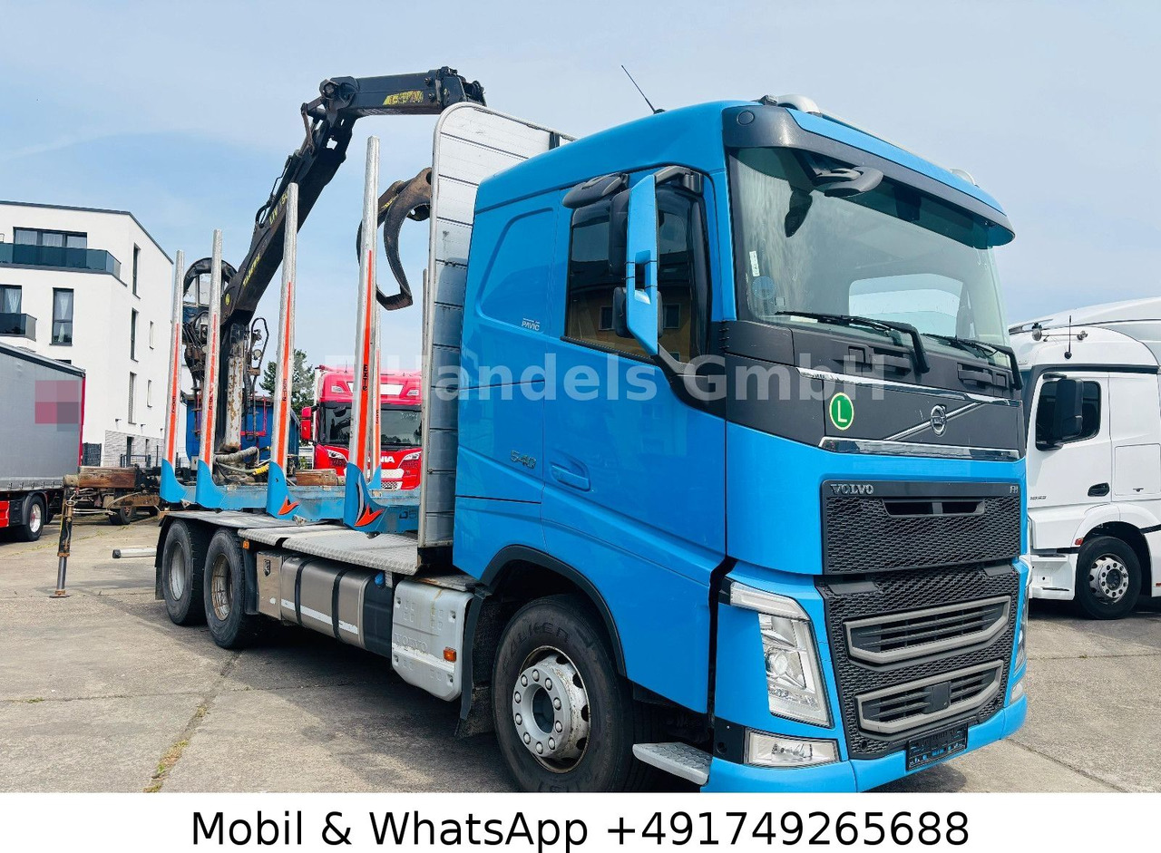 Volvo FH 540 BL 6x4 Tajfun LIV-150K *Retarder/Exte/ACC - Camión forestal, Camión grúa: foto 1 Volvo FH 540 BL 6x4 Tajfun LIV-150K *Retarder/Exte/ACC - Camión forestal, Camión grúa: foto 1
