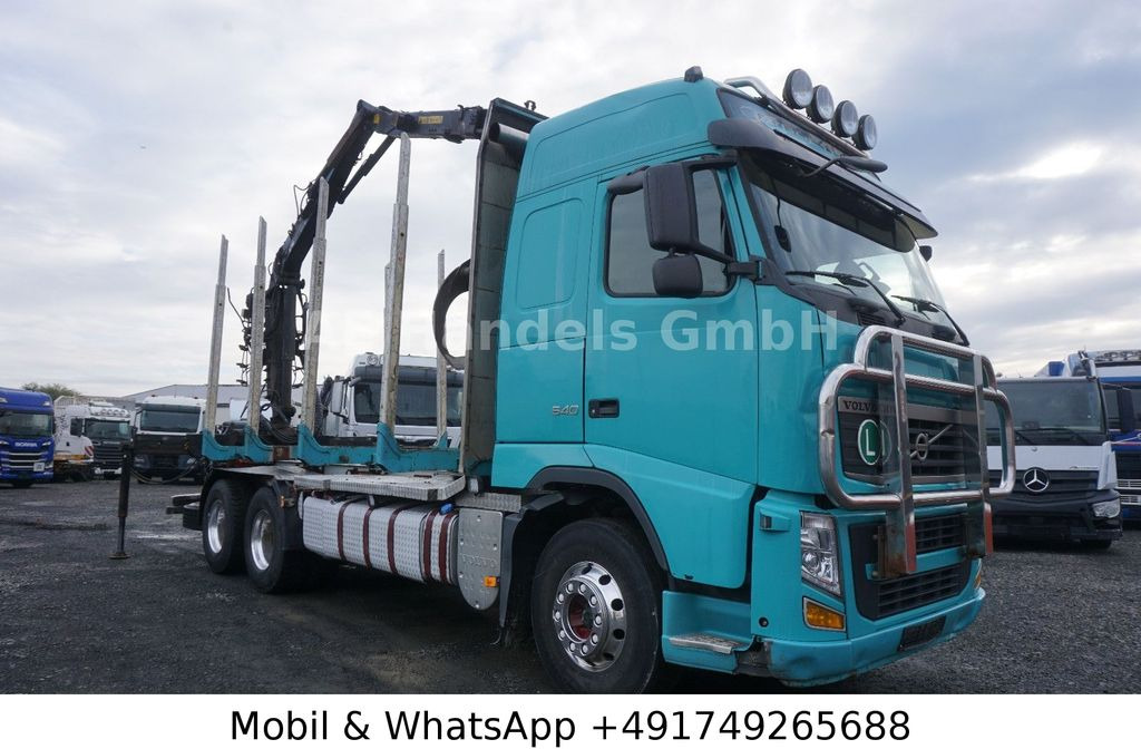 Volvo FH 540 Globe BL 6x4 Hiab 115z-80 *VEB+/AHK - Camión grúa: foto 3 Volvo FH 540 Globe BL 6x4 Hiab 115z-80 *VEB+/AHK - Camión grúa: foto 3