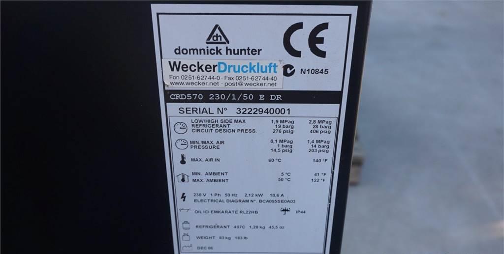 INNE OSUSZACZ ZIĘBNICZY DOMNICK HUNTER 9,50M3/MIN - Compresor de aire: foto 2 INNE OSUSZACZ ZIĘBNICZY DOMNICK HUNTER 9,50M3/MIN - Compresor de aire: foto 2
