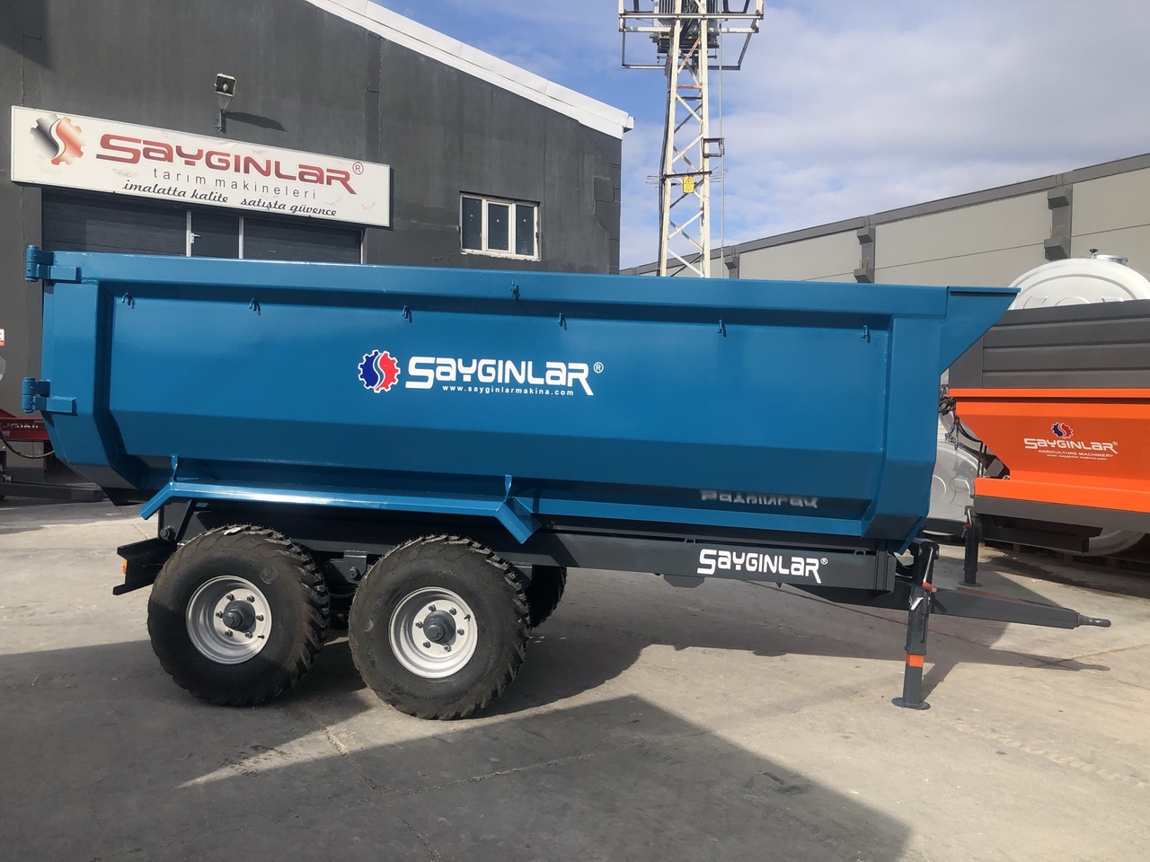 SAYGINLAR 8 TON DUMP TRAILER - Remolque volquete: foto 3 SAYGINLAR 8 TON DUMP TRAILER - Remolque volquete: foto 3
