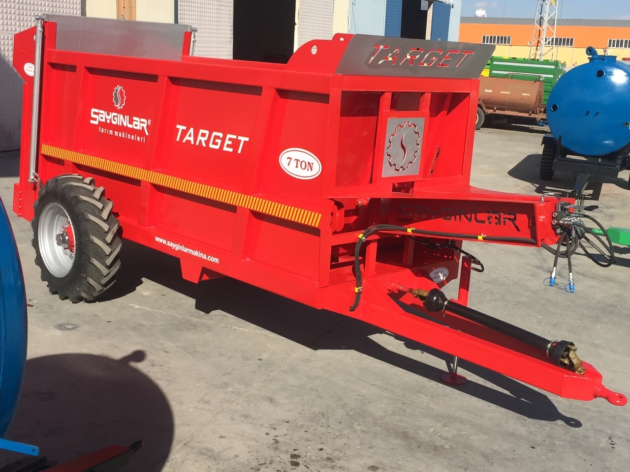 TARGET 10 TON HYDRAULIC PUSH MANURE SPREADER - Esparcidor de estiércol: foto 1 TARGET 10 TON HYDRAULIC PUSH MANURE SPREADER - Esparcidor de estiércol: foto 1