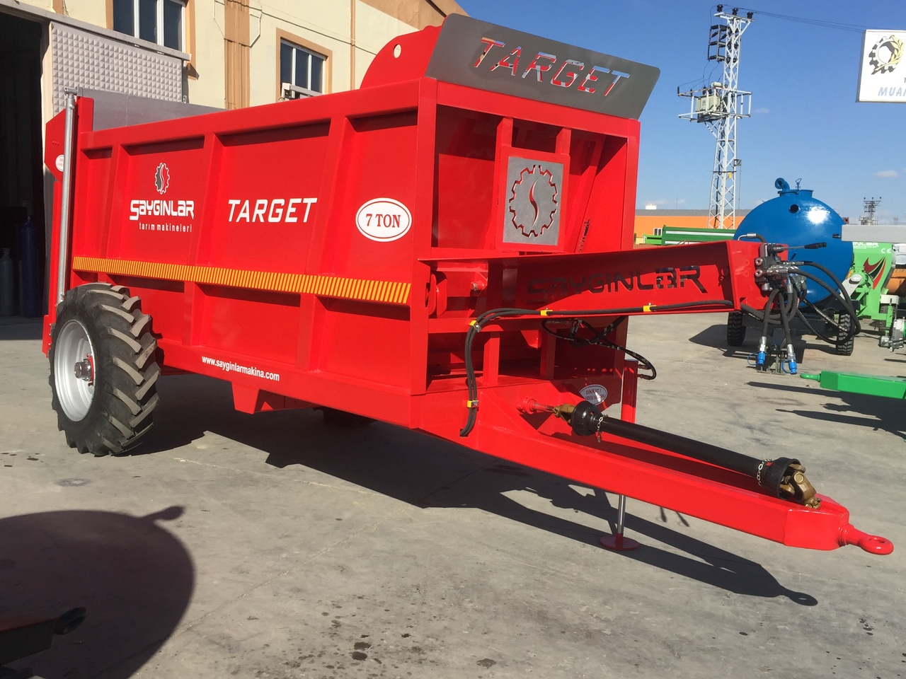 TARGET 10 TON HYDRAULIC PUSH MANURE SPREADER - Esparcidor de estiércol: foto 2 TARGET 10 TON HYDRAULIC PUSH MANURE SPREADER - Esparcidor de estiércol: foto 2