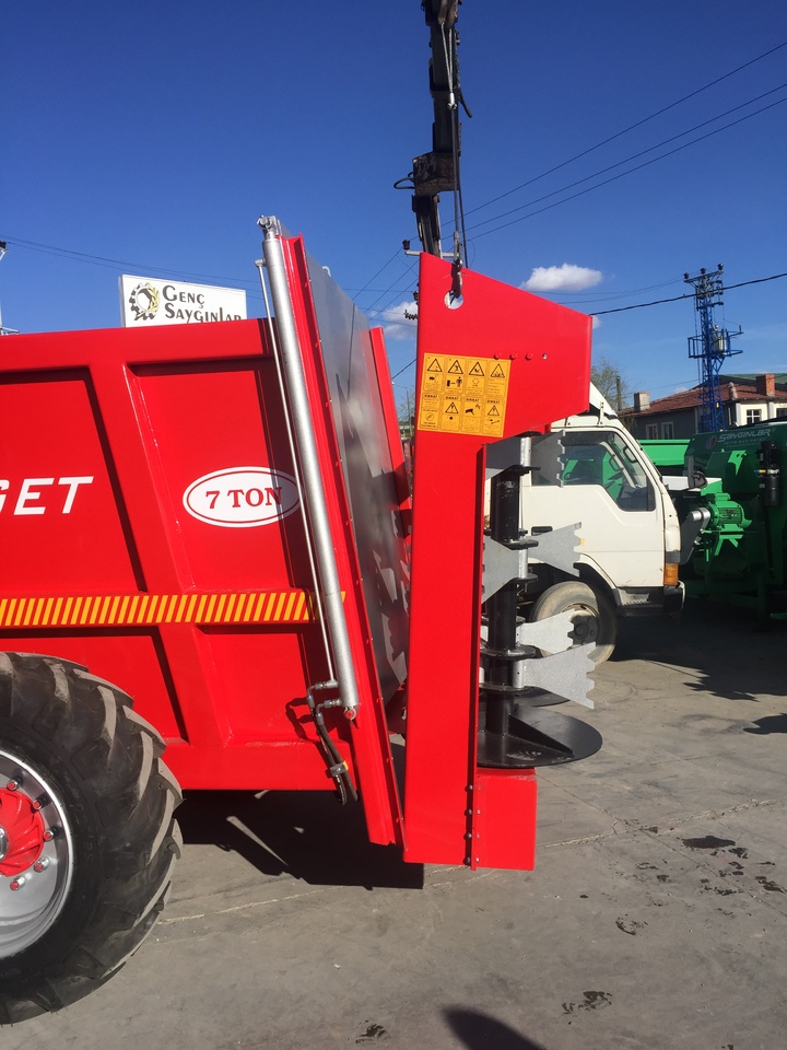 TARGET 5 TON HYDRAULIC PUSH MANURE SPREADER - Esparcidor de estiércol: foto 5 TARGET 5 TON HYDRAULIC PUSH MANURE SPREADER - Esparcidor de estiércol: foto 5