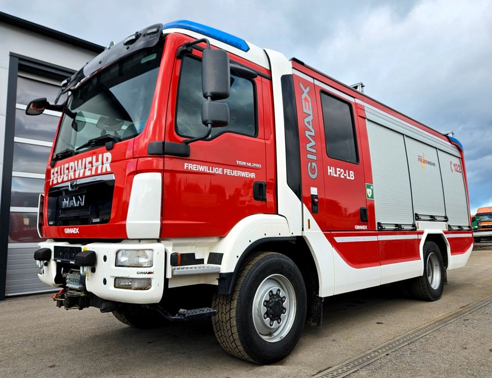 MAN TGM 13.290 4x4 BL Feuerwehr HLF2-LB Gimaex - Camión: foto 1 MAN TGM 13.290 4x4 BL Feuerwehr HLF2-LB Gimaex - Camión: foto 1