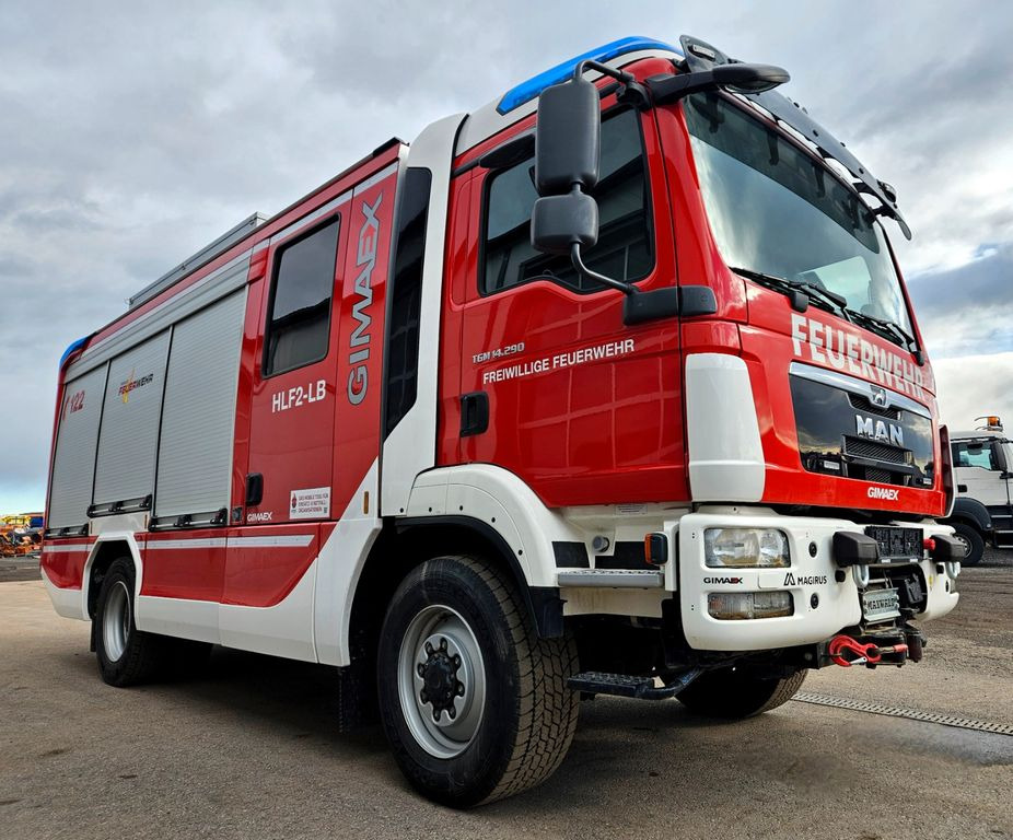 MAN TGM 13.290 4x4 BL Feuerwehr HLF2-LB Gimaex - Camión: foto 4 MAN TGM 13.290 4x4 BL Feuerwehr HLF2-LB Gimaex - Camión: foto 4