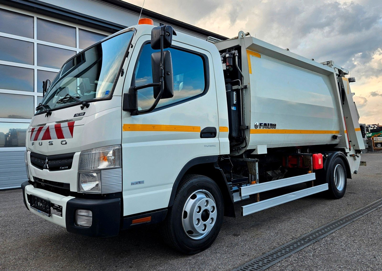 Mitsubishi Fuso Canter 7S18 FAUN Variopress Euro6 - Camión de basura: foto 1 Mitsubishi Fuso Canter 7S18 FAUN Variopress Euro6 - Camión de basura: foto 1