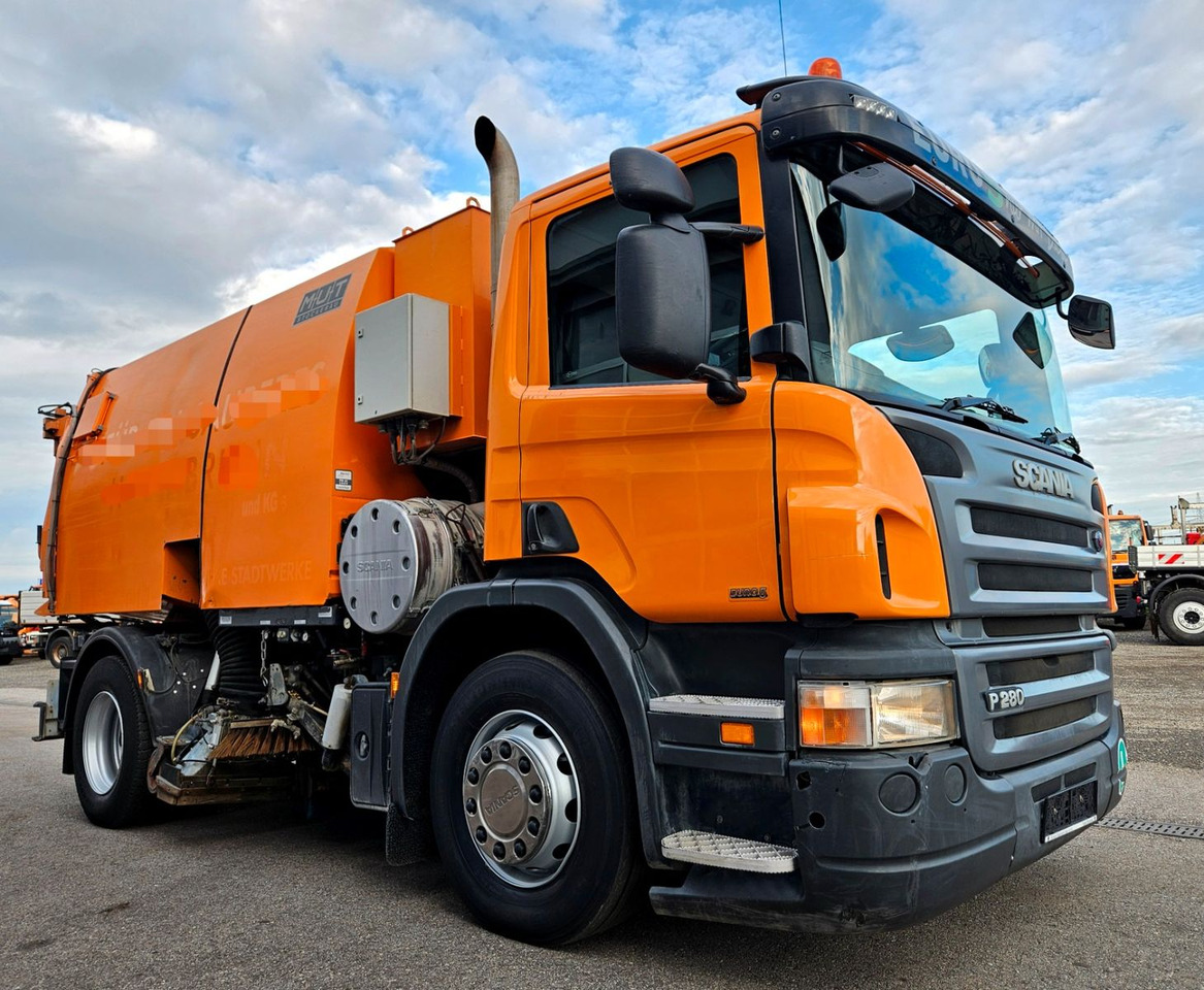 Scania P280 Euro5 MUT 7m3 Hydrostat - Barredora vial: foto 1 Scania P280 Euro5 MUT 7m3 Hydrostat - Barredora vial: foto 1