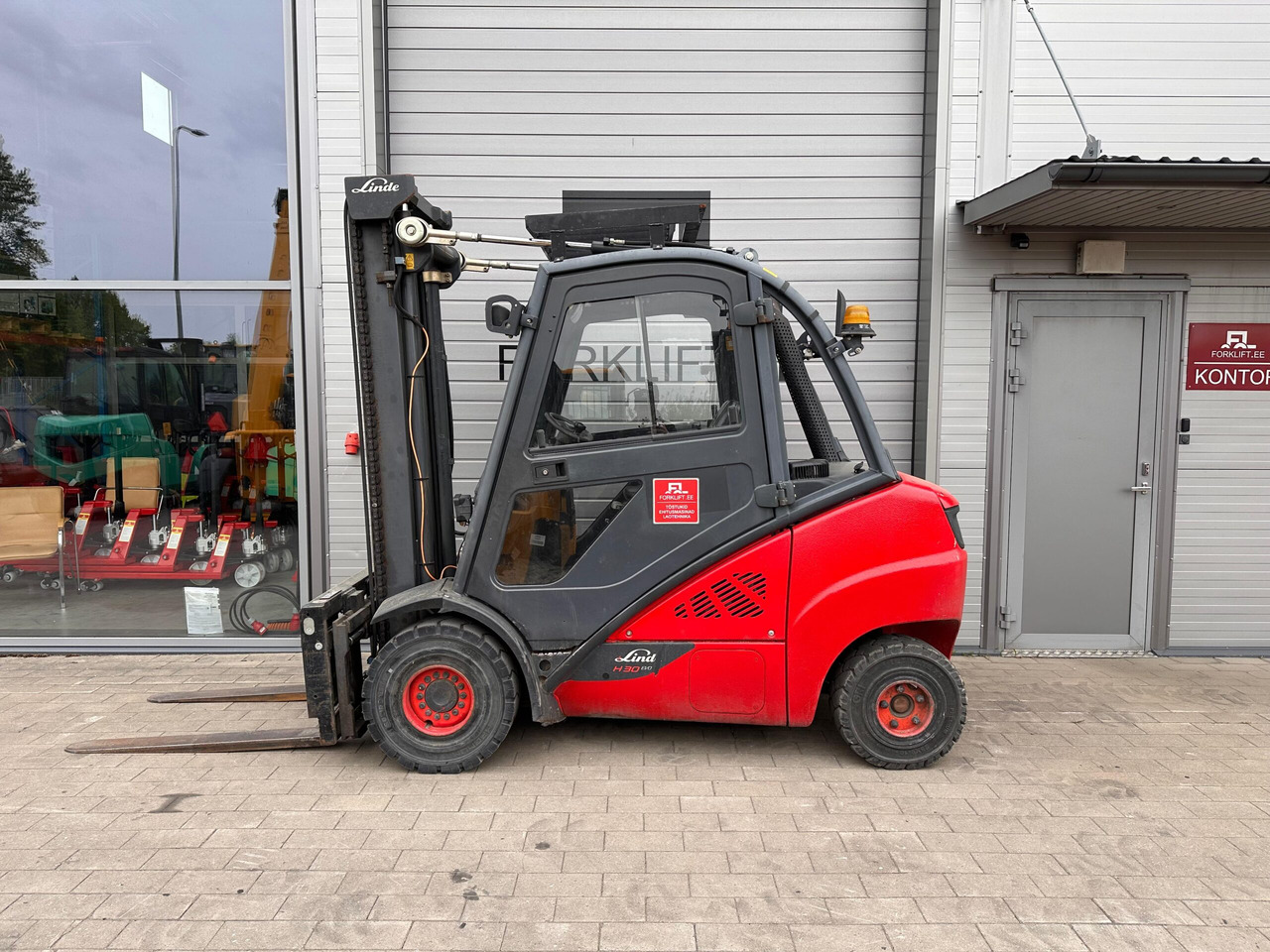 Linde H30D-02 - Carretilla elevadora diésel: foto 2 Linde H30D-02 - Carretilla elevadora diésel: foto 2