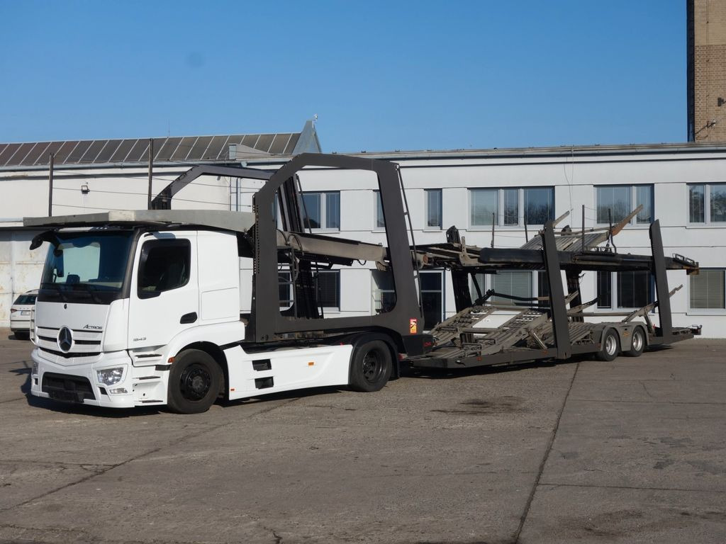Mercedes-Benz Actros 1843 MP5 mit Euro LOHR, VDI Certificate - Camión portavehículos: foto 2 Mercedes-Benz Actros 1843 MP5 mit Euro LOHR, VDI Certificate - Camión portavehículos: foto 2