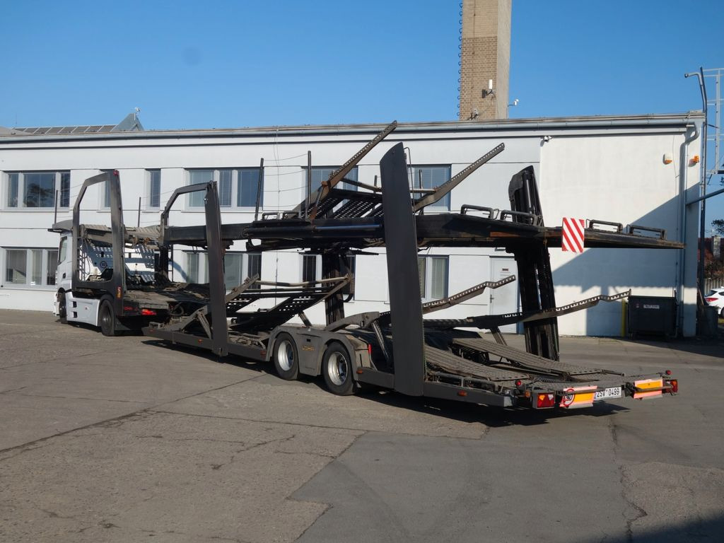 Mercedes-Benz Actros 1843 MP5 mit Euro LOHR, VDI Certificate - Camión portavehículos: foto 5 Mercedes-Benz Actros 1843 MP5 mit Euro LOHR, VDI Certificate - Camión portavehículos: foto 5