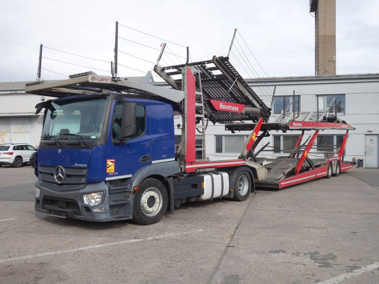 Mercedes-Benz Actros 1843 mit Euro Lohr, Retarder, VDI Certifi - Camión portavehículos: foto 1 Mercedes-Benz Actros 1843 mit Euro Lohr, Retarder, VDI Certifi - Camión portavehículos: foto 1