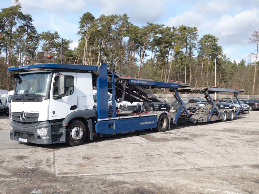 Mercedes-Benz Actros 1843 mit Kässbohrer Supertrans/Supertrans - Camión portavehículos: foto 1 Mercedes-Benz Actros 1843 mit Kässbohrer Supertrans/Supertrans - Camión portavehículos: foto 1