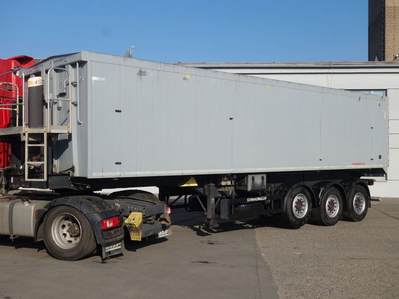 Schwarzmüller Alu Kipper, 50 cm3, Rollplane, Liftachse, SAF - Semirremolque volquete: foto 2 Schwarzmüller Alu Kipper, 50 cm3, Rollplane, Liftachse, SAF - Semirremolque volquete: foto 2