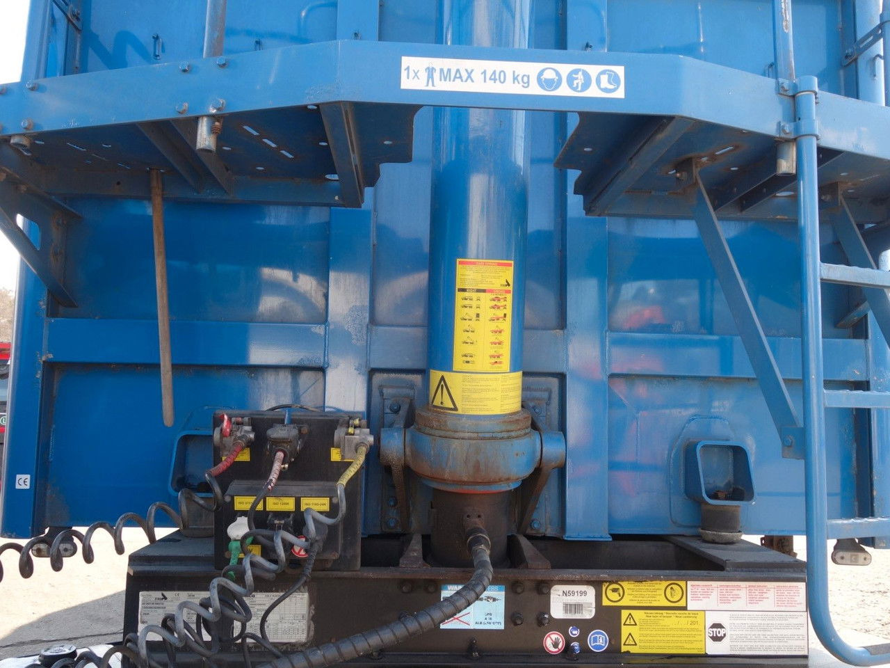 Semirremolque volquete Stas Alu kipper, 50 cm3, Liftachse, SAF, Rollplane: foto 18