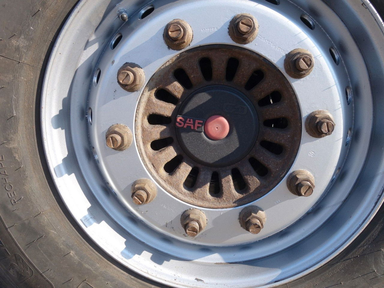 Semirremolque volquete Stas Alu kipper, 50 cm3, Liftachse, SAF, Rollplane: foto 12