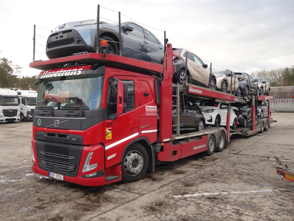 Volvo FM 460 6x2 Kassbohre Metago Pro / Intago tt, VDI - Camión portavehículos: foto 1 Volvo FM 460 6x2 Kassbohre Metago Pro / Intago tt, VDI - Camión portavehículos: foto 1
