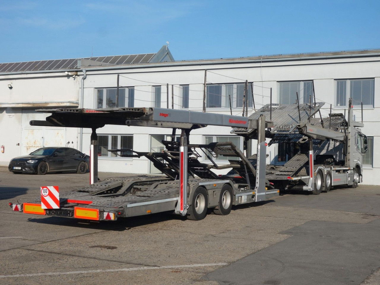 Volvo FM 460 6x2 Kassbohrer Metago / Intago tt, VDI - Camión portavehículos: foto 4 Volvo FM 460 6x2 Kassbohrer Metago / Intago tt, VDI - Camión portavehículos: foto 4