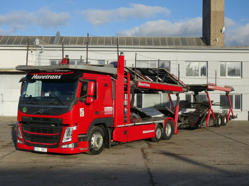 Volvo FM13 460 6x2, Kässbohrer Metago/Supertrans - Camión portavehículos: foto 1 Volvo FM13 460 6x2, Kässbohrer Metago/Supertrans - Camión portavehículos: foto 1