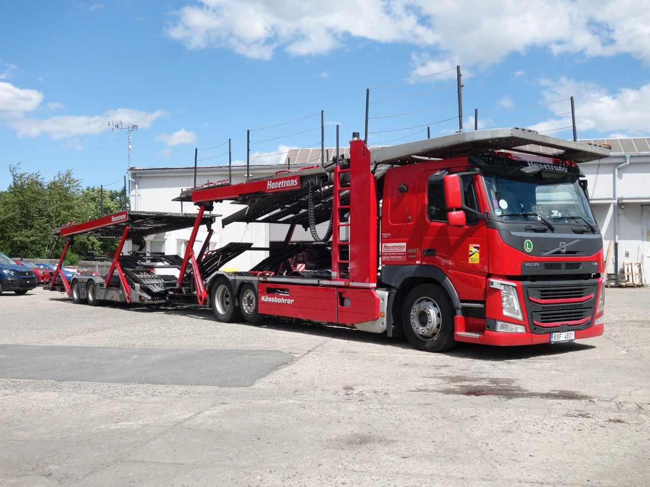 Volvo FM13 460 Kässbohrer 6x2 Supertrans / Supertrans - Camión portavehículos: foto 1 Volvo FM13 460 Kässbohrer 6x2 Supertrans / Supertrans - Camión portavehículos: foto 1