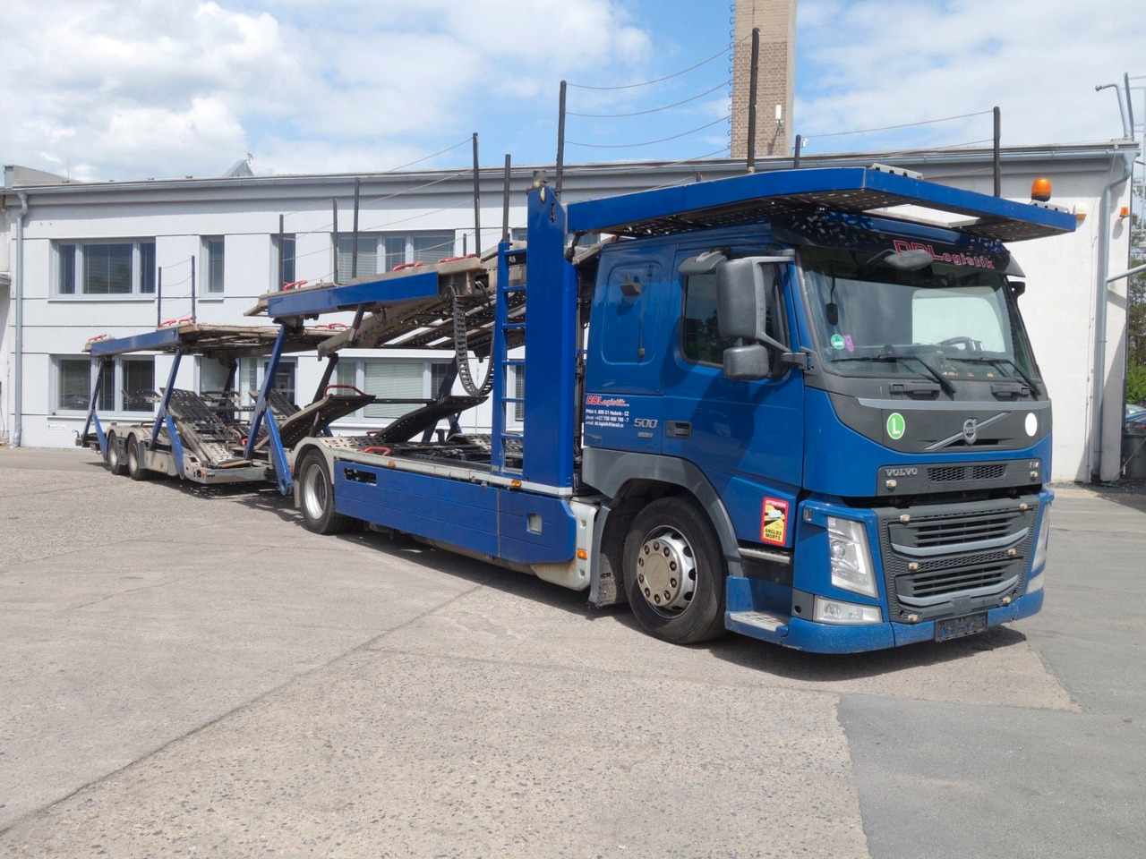 Volvo FM13 500 Kässbohrer Supertrans / Supertrans - Camión portavehículos: foto 2 Volvo FM13 500 Kässbohrer Supertrans / Supertrans - Camión portavehículos: foto 2