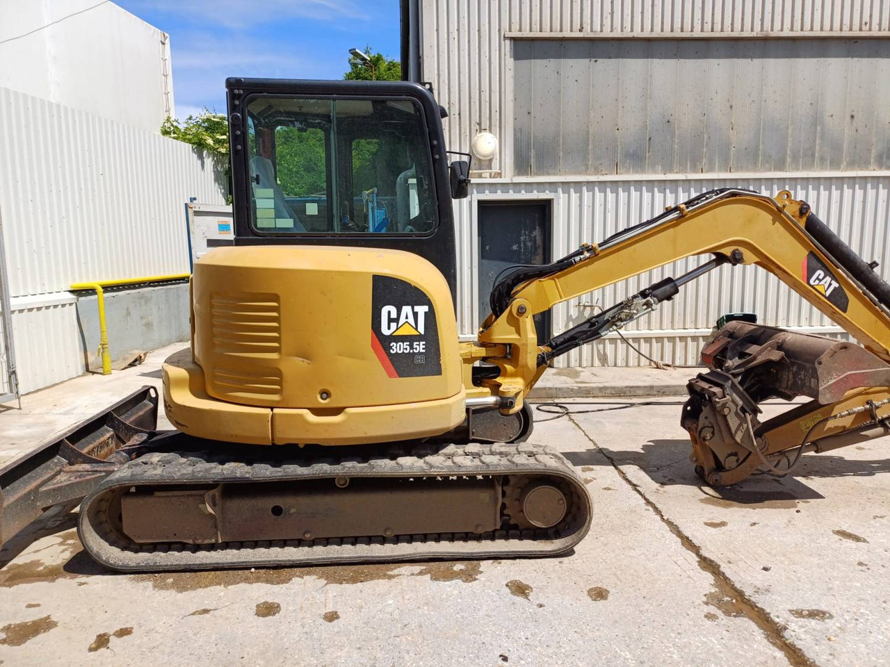 Excavadora de cadenas CAT 305.5ECR: foto 7