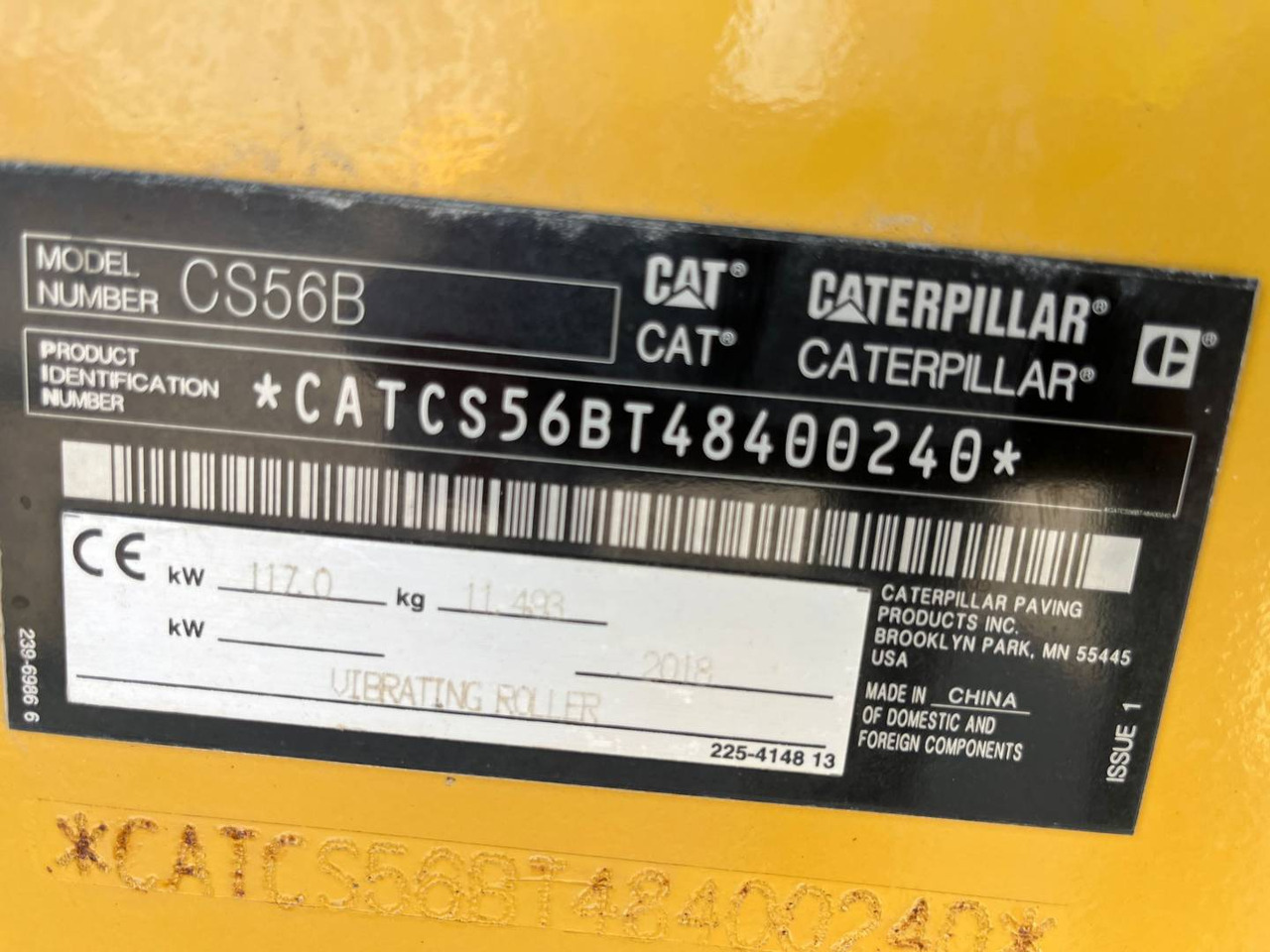 CAT CS56B - Compactador: foto 5 CAT CS56B - Compactador: foto 5