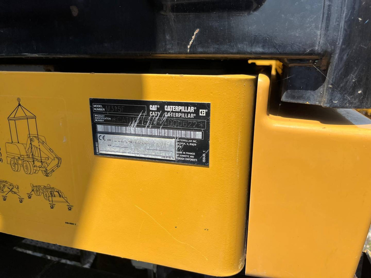 CAT M315F - Excavadora de ruedas: foto 5 CAT M315F - Excavadora de ruedas: foto 5