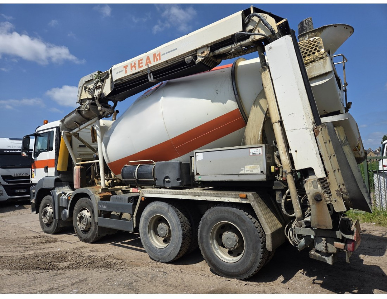 MAN TGS 35.400 8X4 Concrete Mixer Stetter 9m3 Steelsuspension - Camión hormigonera: foto 2 MAN TGS 35.400 8X4 Concrete Mixer Stetter 9m3 Steelsuspension - Camión hormigonera: foto 2