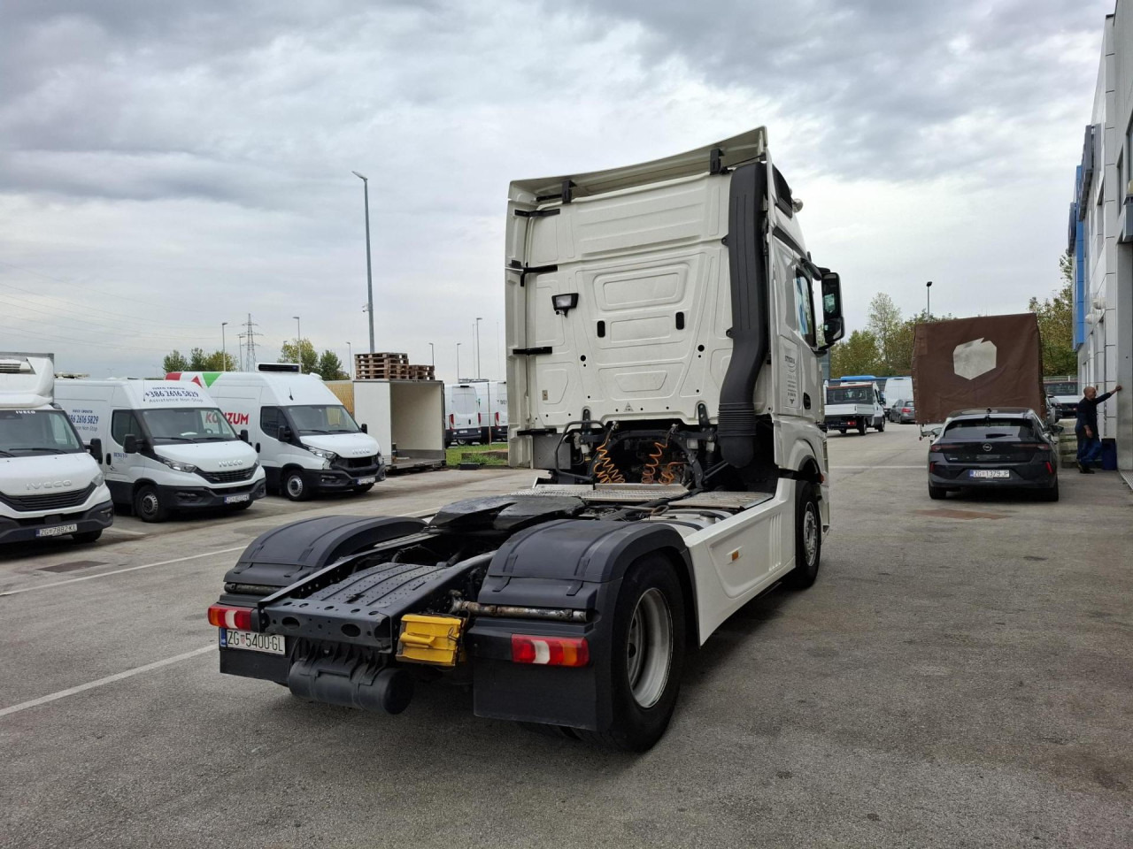 MERCEDES-BENZ Actros 1845 - Cabeza tractora: foto 4 MERCEDES-BENZ Actros 1845 - Cabeza tractora: foto 4