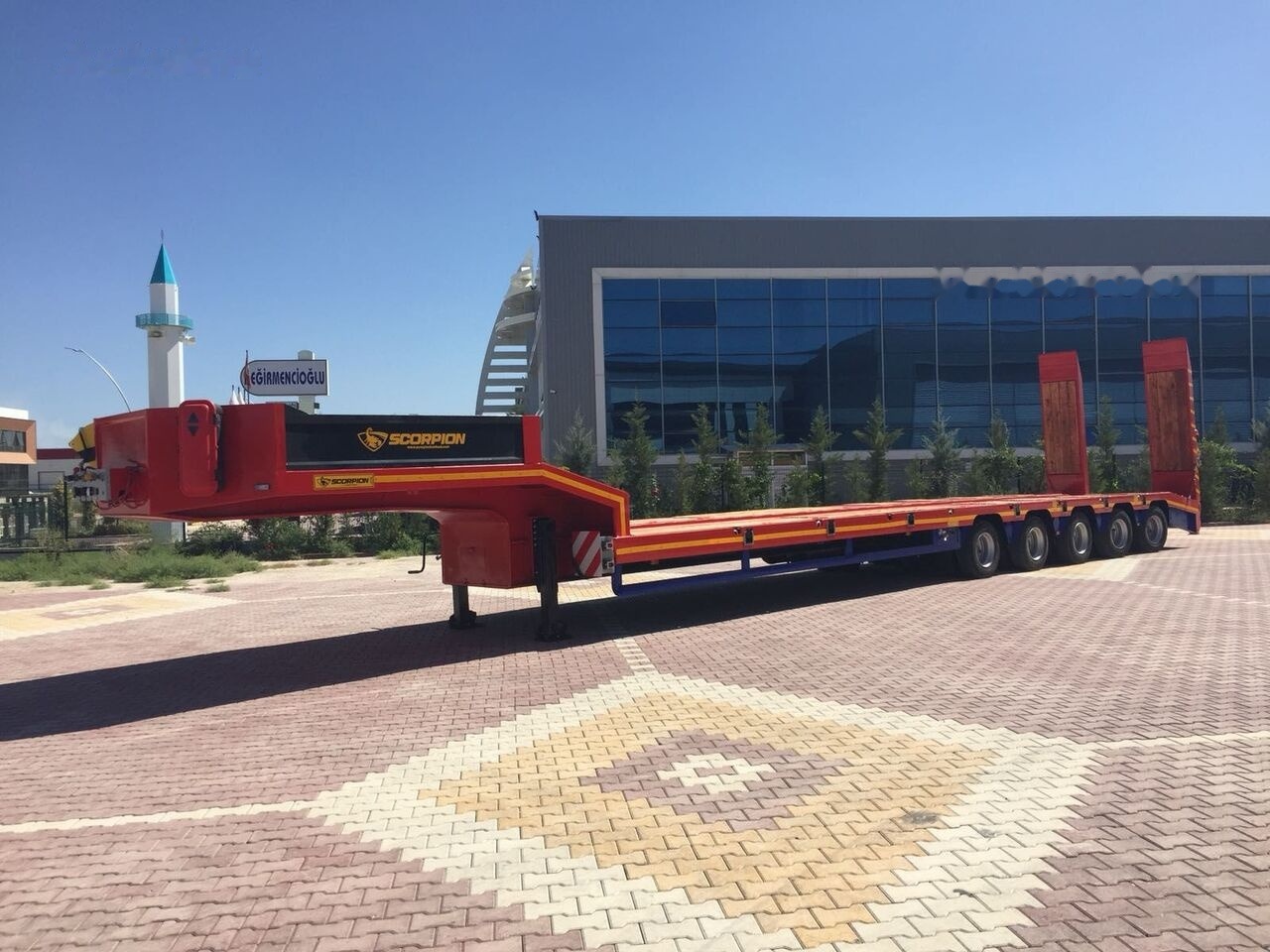 Scorpion Trailer 2024 NEW 5 AXLE (MANUFACTURER COMPANY) - Semirremolque góndola rebajadas: foto 2 Scorpion Trailer 2024 NEW 5 AXLE (MANUFACTURER COMPANY) - Semirremolque góndola rebajadas: foto 2