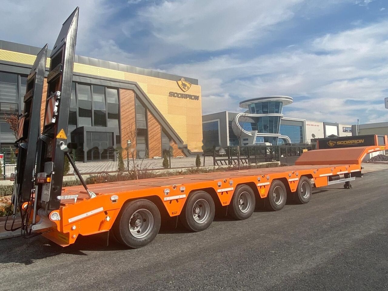 Scorpion Trailer 2024 NEW 5 AXLE (MANUFACTURER COMPANY) - Semirremolque góndola rebajadas: foto 1 Scorpion Trailer 2024 NEW 5 AXLE (MANUFACTURER COMPANY) - Semirremolque góndola rebajadas: foto 1