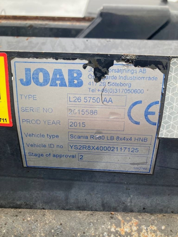 Joab L26 5750AA Lastväxlare - Equipos de gancho multilift/ De cadena multilift: foto 3 Joab L26 5750AA Lastväxlare - Equipos de gancho multilift/ De cadena multilift: foto 3