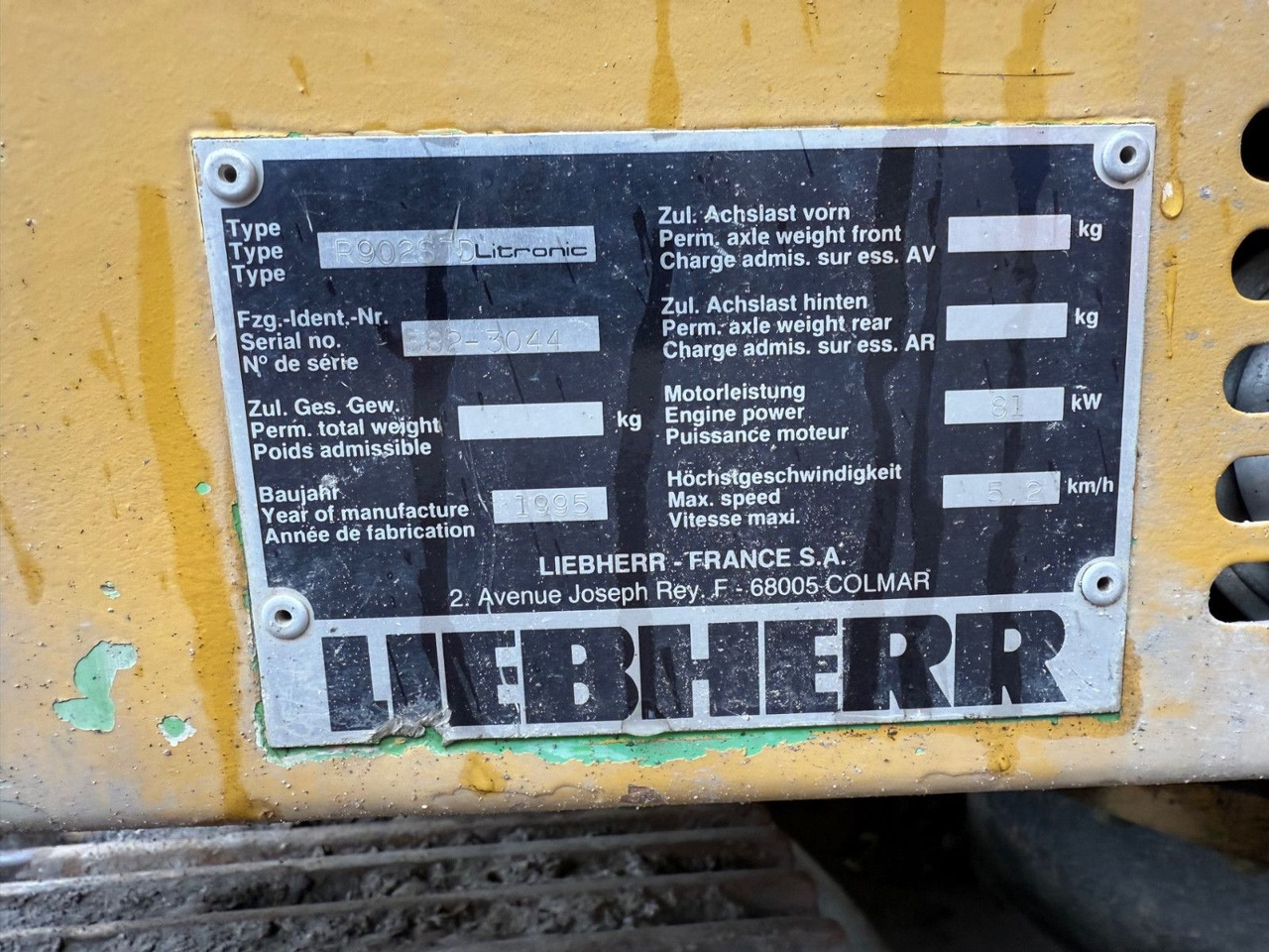 Leasing de Liebherr R902 STD Litronic, 12995hours, 3 buckets Liebherr R902 STD Litronic, 12995hours, 3 buckets: foto 10 Leasing de Liebherr R902 STD Litronic, 12995hours, 3 buckets Liebherr R902 STD Litronic, 12995hours, 3 buckets: foto 10