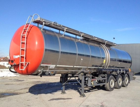 Schwarzmüller C203 / C12, 2 Kammern, Bitumen, 33'000L - Semirremolque cisterna: foto 1 Schwarzmüller C203 / C12, 2 Kammern, Bitumen, 33'000L - Semirremolque cisterna: foto 1