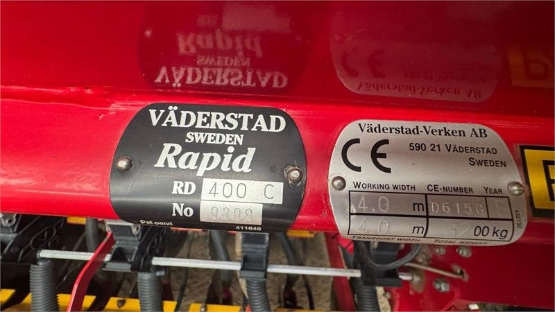 Combinado de siembra Vaderstad Rapid 400C Rapid 400 C: foto 7