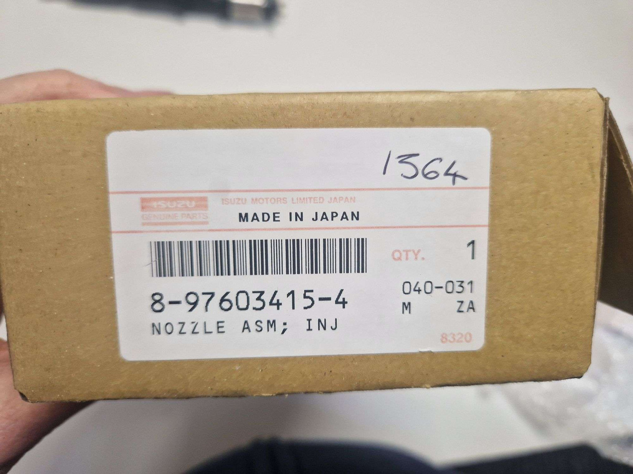 Isuzu 8976034154 Fuel Injector Denso 5513/4154 - Motor y piezas para Maquinaria de construcción: foto 3 Isuzu 8976034154 Fuel Injector Denso 5513/4154 - Motor y piezas para Maquinaria de construcción: foto 3