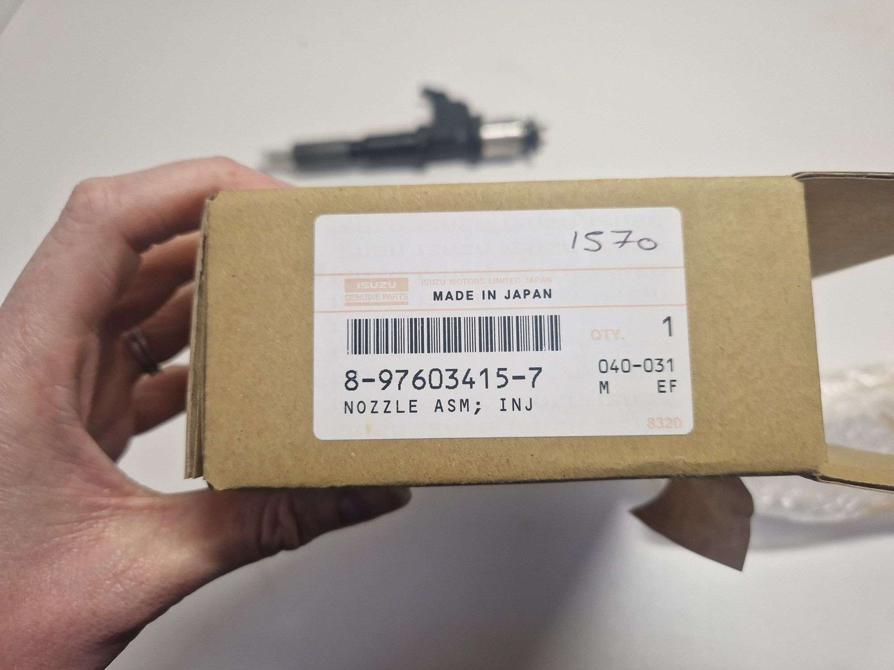 Isuzu 8976034157 Fuel Injector Denso 5516/4157 - Motor y piezas para Maquinaria de construcción: foto 3 Isuzu 8976034157 Fuel Injector Denso 5516/4157 - Motor y piezas para Maquinaria de construcción: foto 3