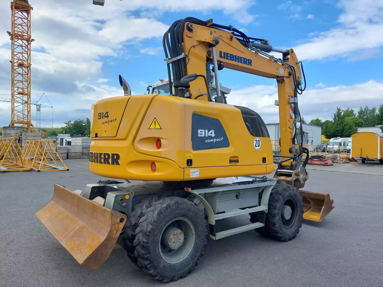 2015 Liebherr A 914 Compact - Excavadora de ruedas: foto 3 2015 Liebherr A 914 Compact - Excavadora de ruedas: foto 3