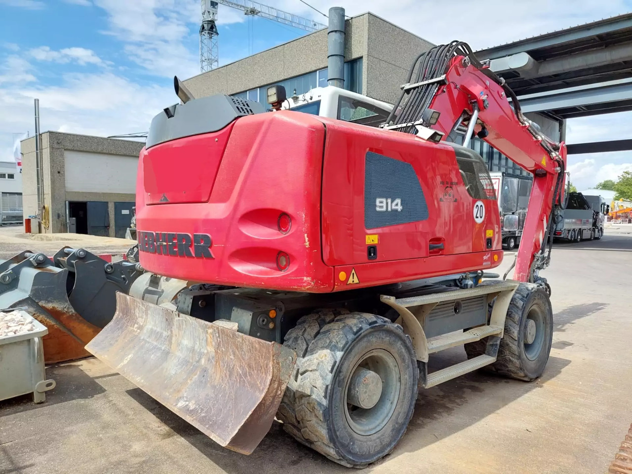2018 Liebherr A 914 Litronic - Excavadora de ruedas: foto 3 2018 Liebherr A 914 Litronic - Excavadora de ruedas: foto 3